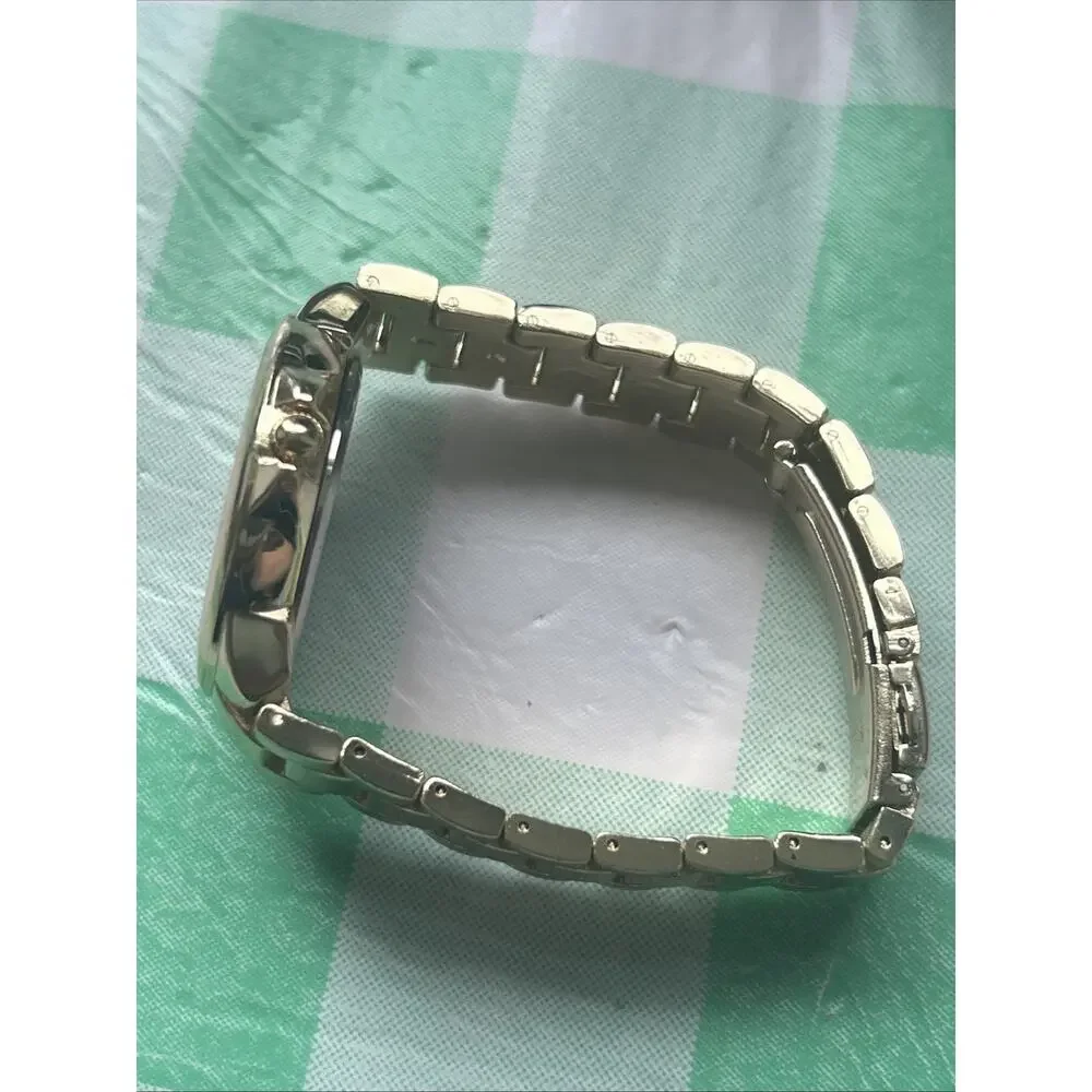 Gold Tone Blue Dial Women’s Quartz Watch
